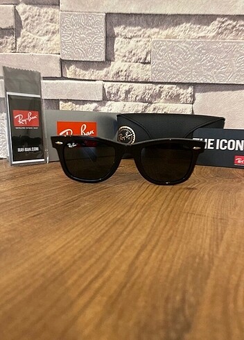 Ray Ban Rayban gözlük Wayfarer siyah cam