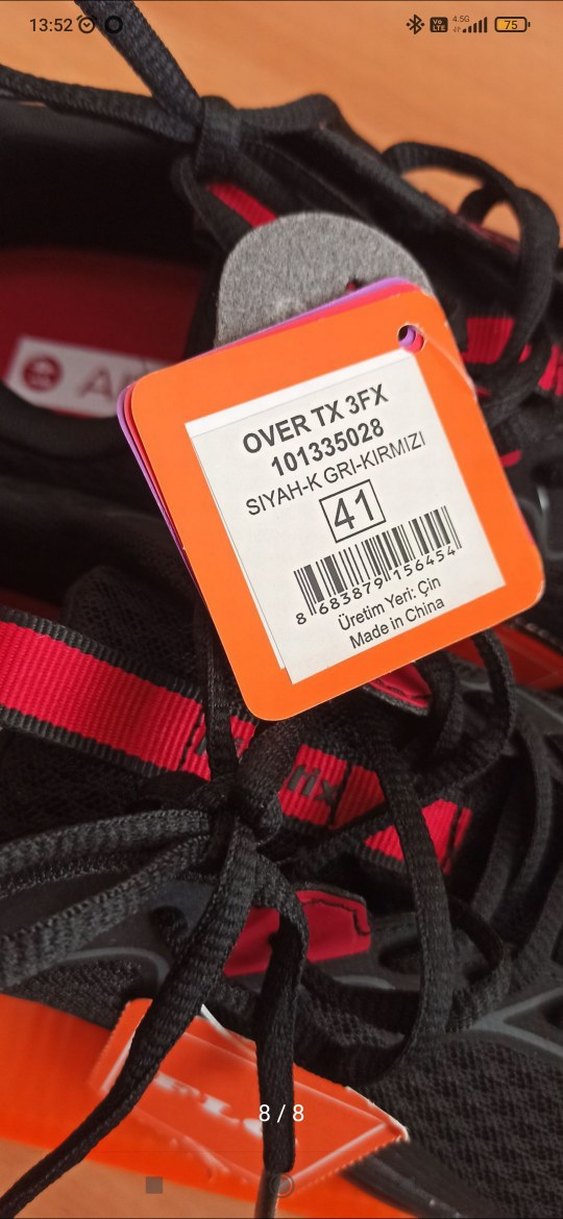 Kinetix 41 no Airtaban Unisex - Görsel 4