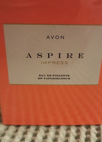 Avon aspire parfüm jelatinli