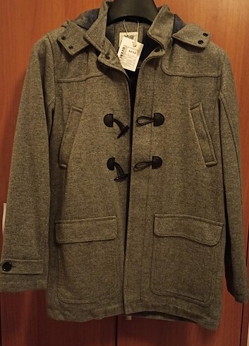 DeFacto 12-13 yaş kaban palto - Görsel 7