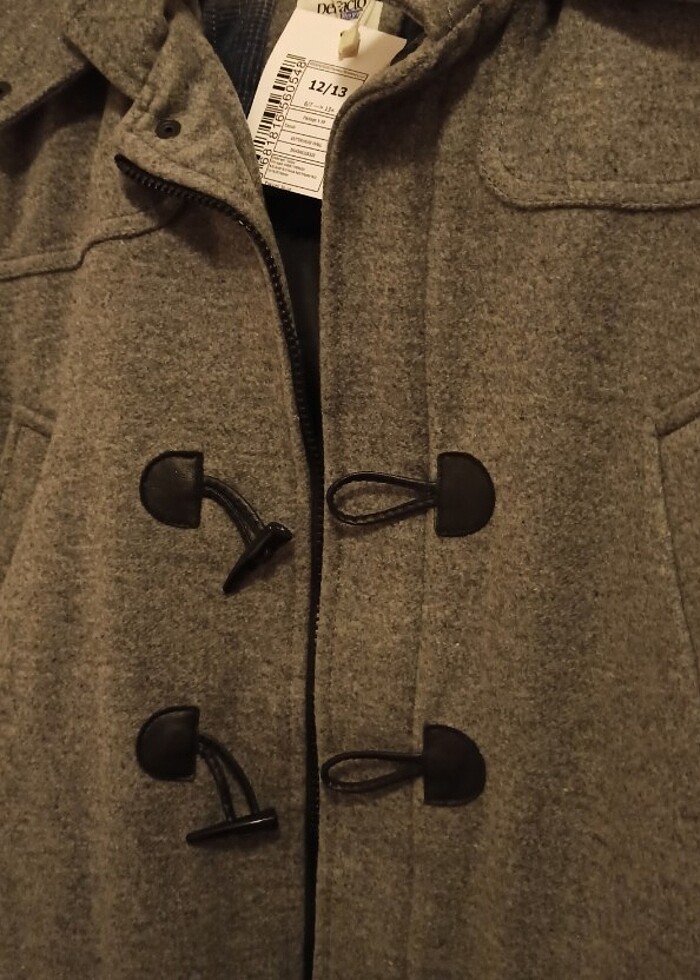 DeFacto 12-13 yaş kaban palto - Görsel 2