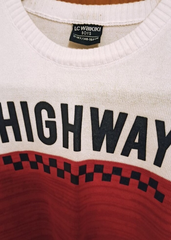 Lcwaikiki 11-12 yaş pamuklu merserize kazak - Görsel 2