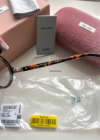 Miu Miu Çerçeve Gözlük - Görsel 4