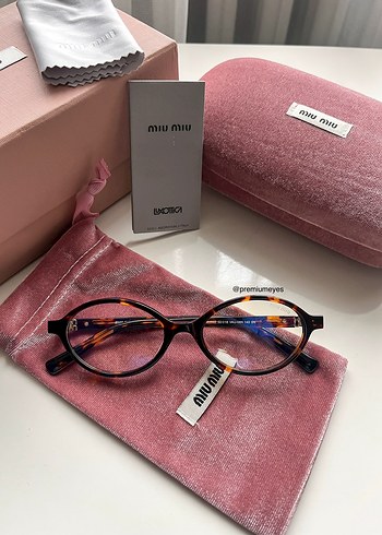 Miu Miu Çerçeve Gözlük - Görsel 11