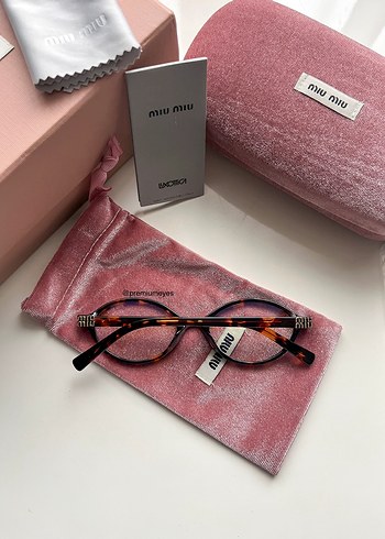 Miu Miu Çerçeve Gözlük - Görsel 7