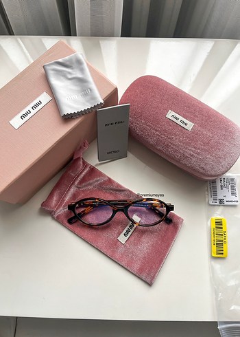 Miu Miu Çerçeve Gözlük - Görsel 8