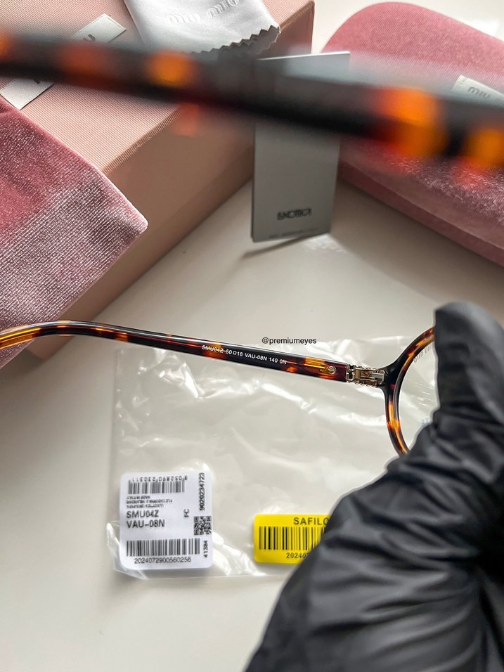 Miu Miu Çerçeve Gözlük - Görsel 3