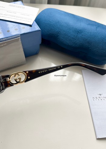 Gucci Kahverengi Kadın Güneş Gözlüğü - Görsel 7