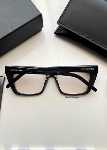 Ysl Mica Şeffaf Gözlük - Görsel 5