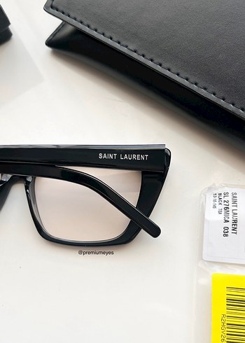 Ysl Mica Şeffaf Gözlük - Görsel 6