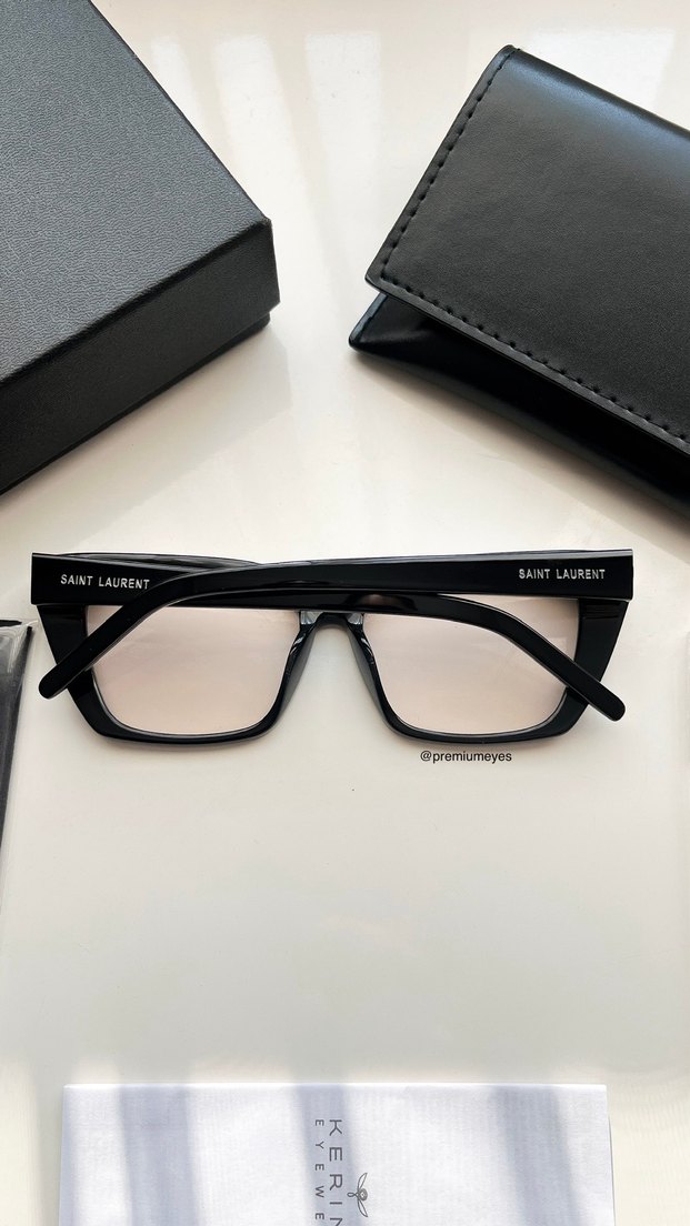 Ysl Mica Şeffaf Gözlük - Görsel 5