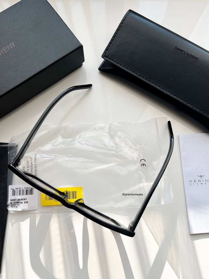 Ysl Mica Şeffaf Gözlük - Görsel 3