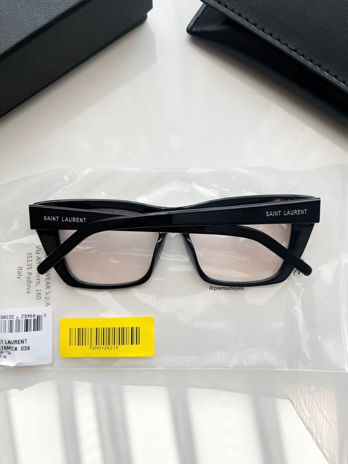 Ysl Mica Şeffaf Gözlük - Görsel 2