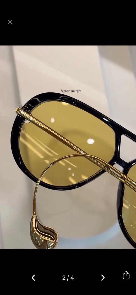 Bottega Veneta güneş gözlüğü - Görsel 2