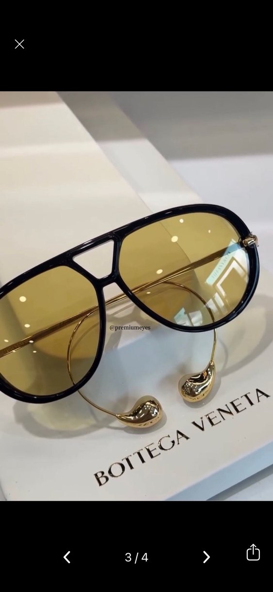 Bottega Veneta güneş gözlüğü - Görsel 3