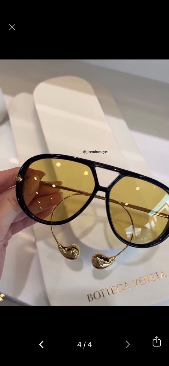 Bottega Veneta güneş gözlüğü - Görsel 4