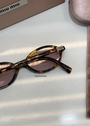 Miu Miu Leopar Kadın Gözlük - Görsel 6