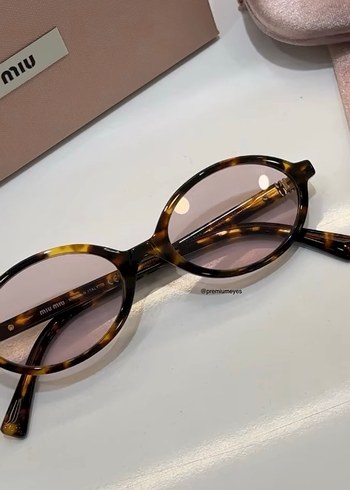 Miu Miu Leopar Kadın Gözlük - Görsel 4