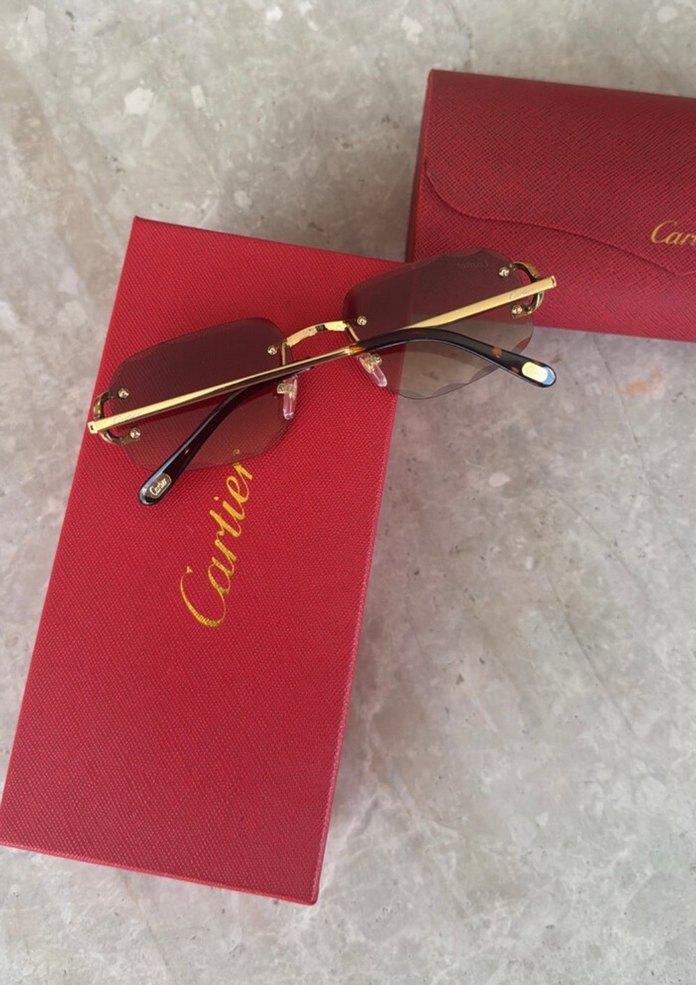 Cartier unisex güneş gözlüğü - Görsel 2