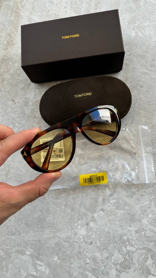 Tom Ford Kahverengi Gözlük - Görsel 2