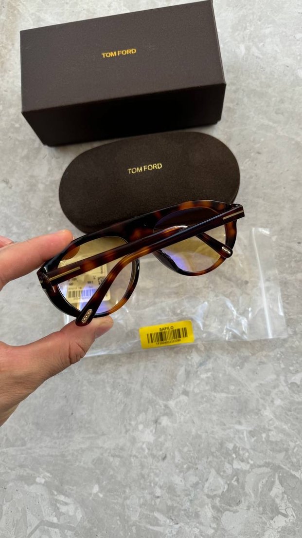 Tom Ford Kahverengi Gözlük - Görsel 3