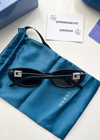 Gucci taşlı gözlük - Görsel 3