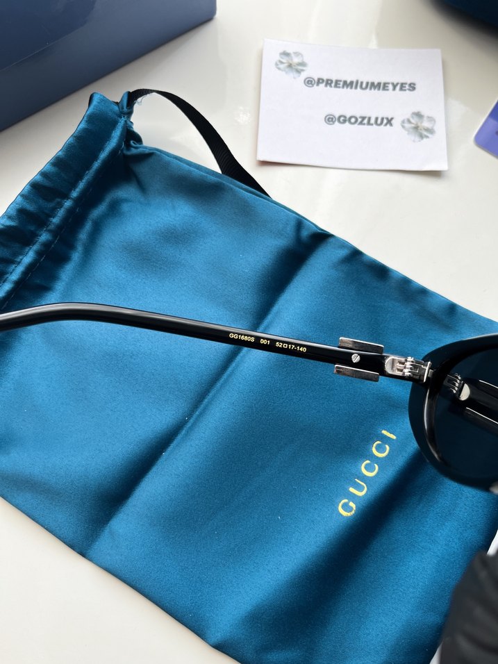Gucci taşlı gözlük - Görsel 5