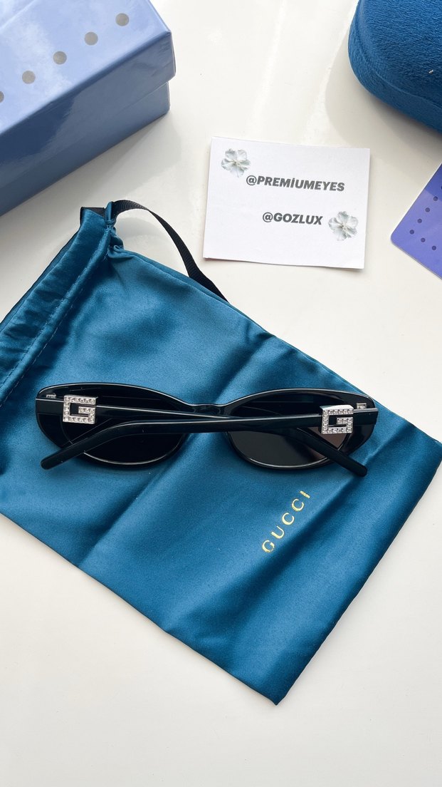 Gucci taşlı gözlük - Görsel 3