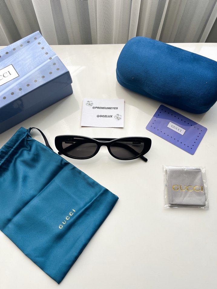 Gucci taşlı gözlük - Görsel 2