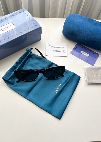 Gucci taşlı güneş gözlüğü - Görsel 9