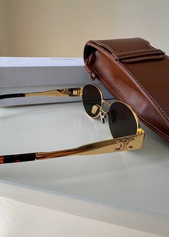 CELINE Kahverengi Güneş Gözlüğü - Görsel 2