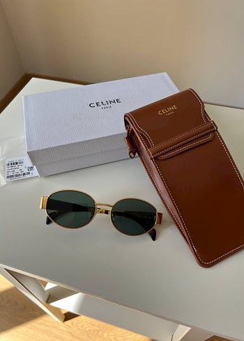 CELINE Kahverengi Güneş Gözlüğü - Görsel 3