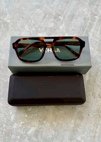 Vehla yeşil cam leopar güneş gözlüğü - Görsel 4