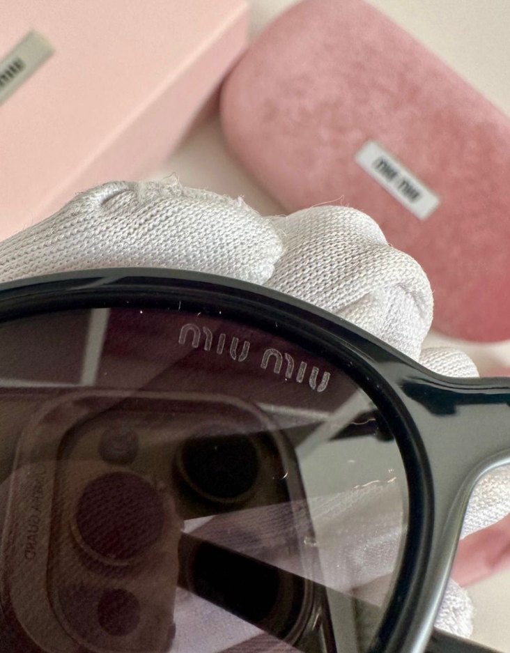 Miu Miu Siyah  Kadın Gözlüğü - Görsel 5