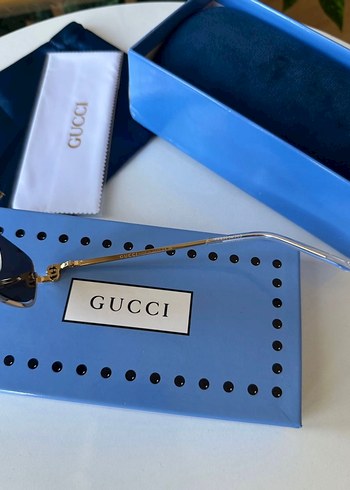 Gucci Kadın Gold Güneş Gözlüğü - Görsel 5