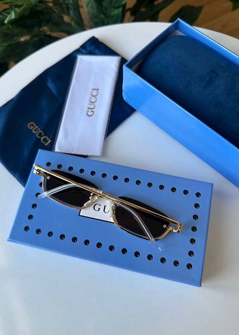 Gucci Kadın Gold Güneş Gözlüğü - Görsel 3