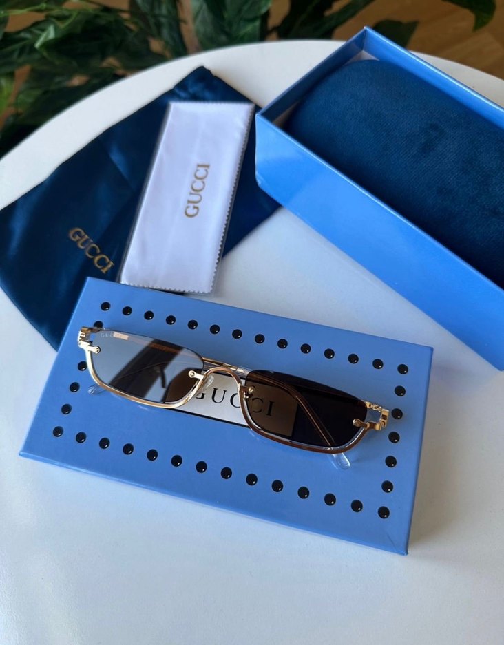 Gucci Kadın Gold Güneş Gözlüğü - Görsel 2