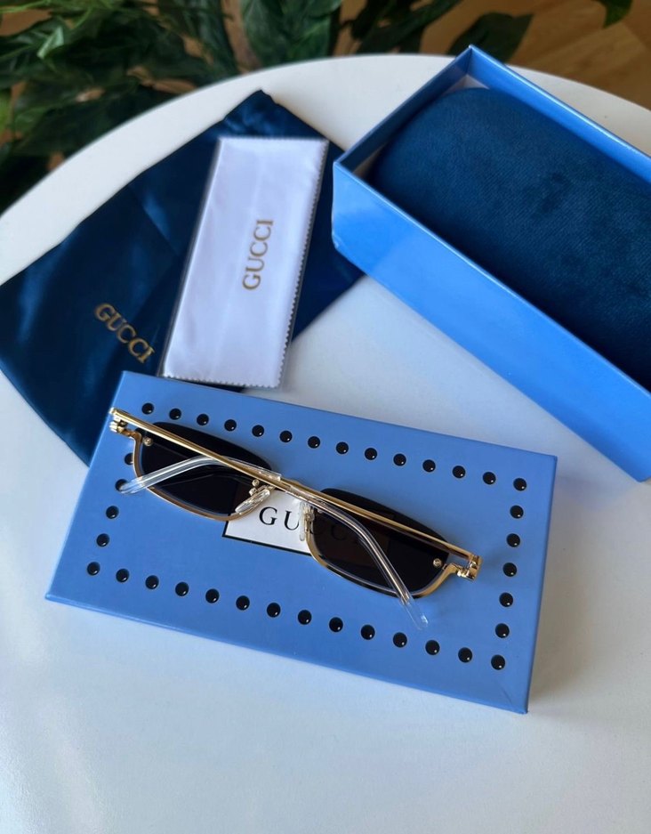 Gucci Kadın Gold Güneş Gözlüğü - Görsel 3