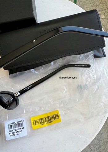 Saint Laurent Siyah Kadın Gözlüğü - Görsel 4