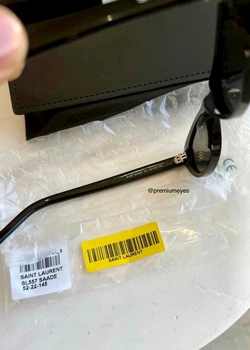 Saint Laurent Siyah Kadın Gözlüğü - Görsel 5