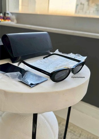 Saint Laurent Siyah Kadın Gözlüğü - Görsel 3