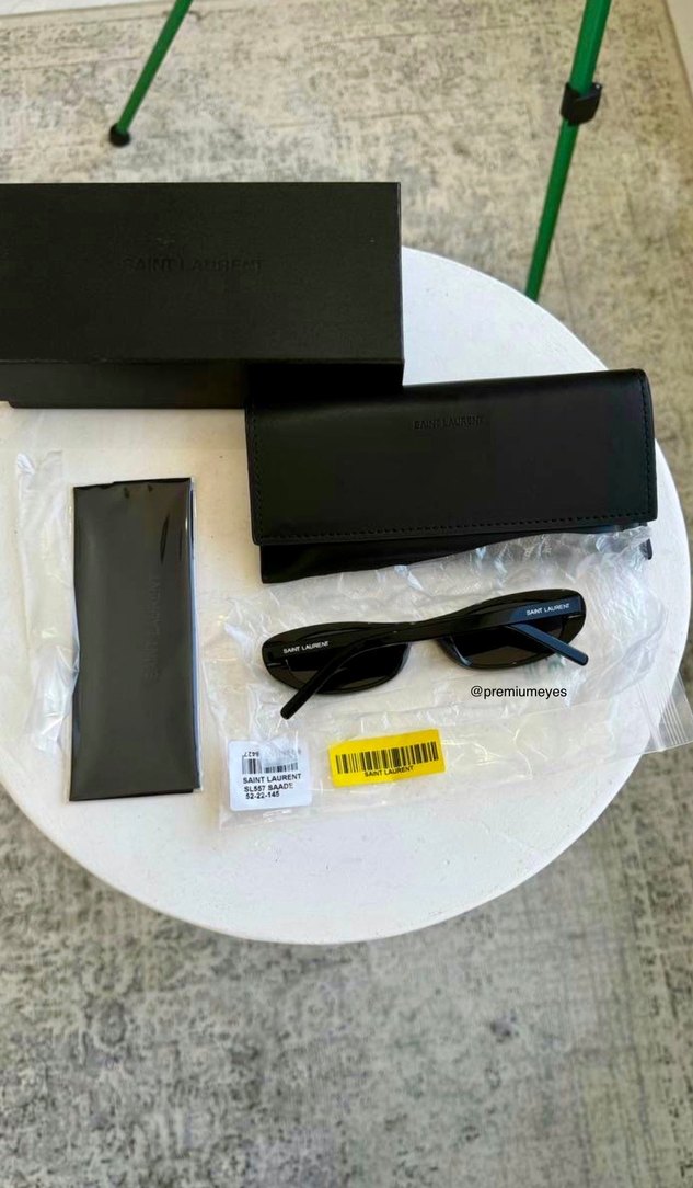 Saint Laurent Siyah Kadın Gözlüğü - Görsel 2