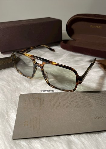 Tom ford falconer gözlük - Görsel 7