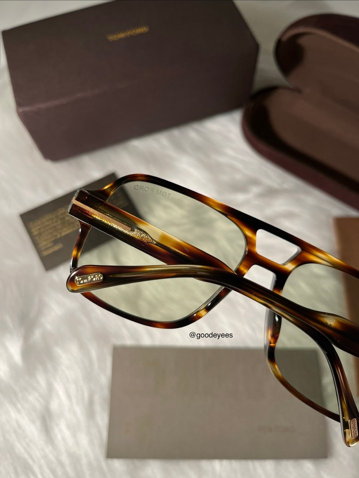 Tom ford falconer gözlük - Görsel 3