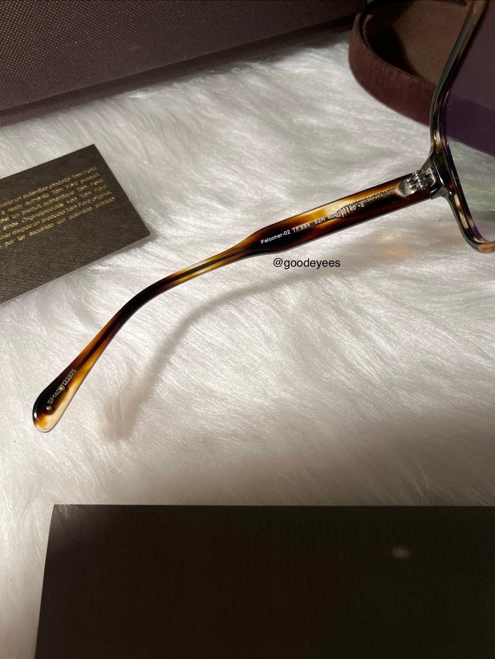 Tom ford falconer gözlük - Görsel 5