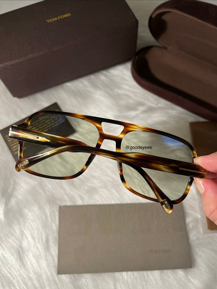 Tom ford falconer gözlük - Görsel 2