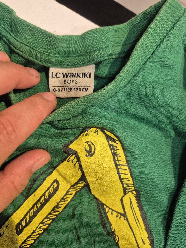 Yeşil Erkek Çocuk Sweatshirt - Görsel 4