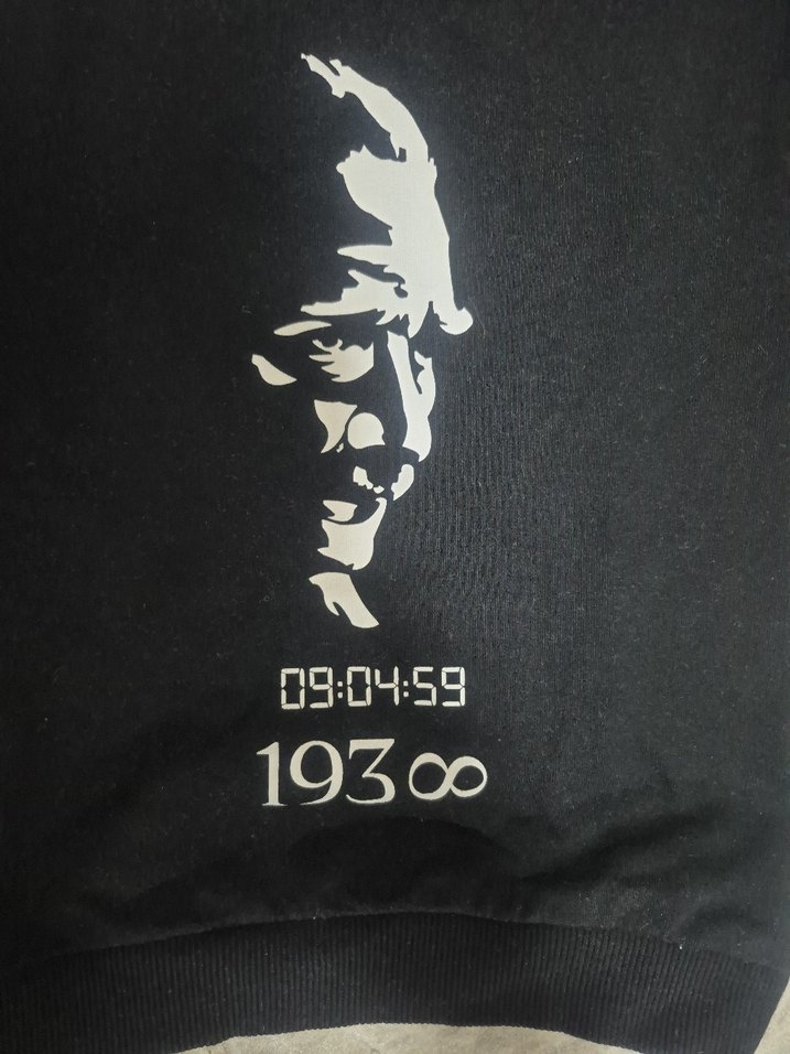 Erkek Çocuk Siyah Baskılı Sweatshirt - Görsel 2