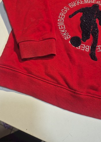 Kırmızı Baskılı Erkek Çocuk Sweatshirt - Görsel 2