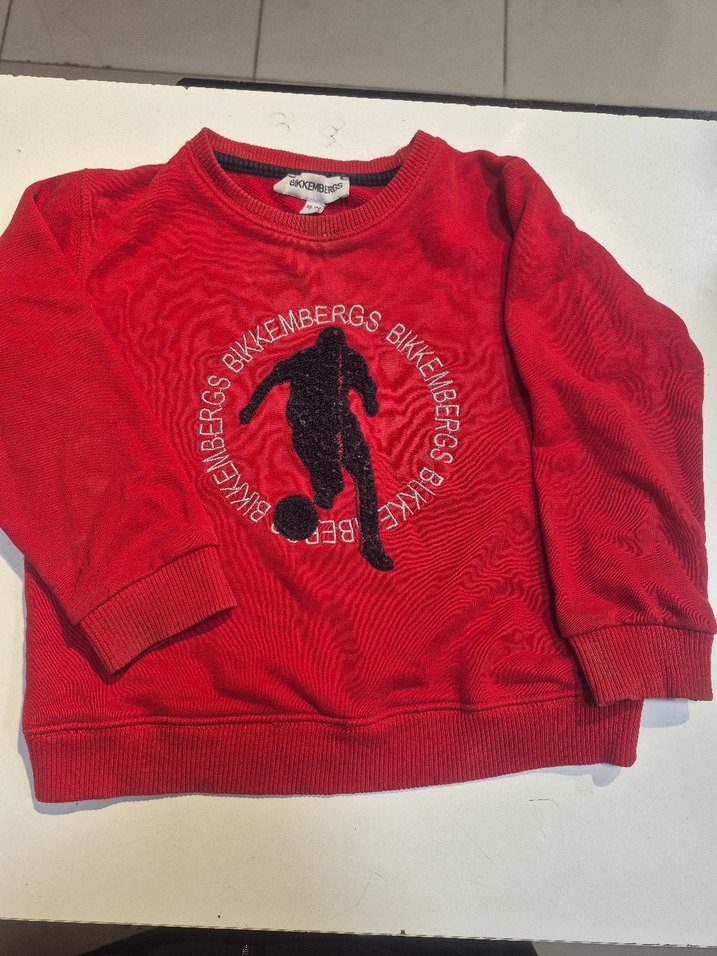 Kırmızı Baskılı Erkek Çocuk Sweatshirt - Görsel 3